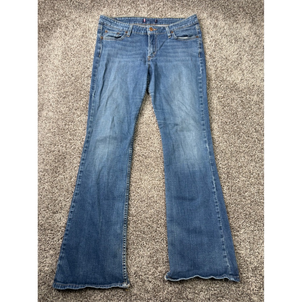 Levi's Women's Bootcut Flare Jeans Size 10 Long Y2K Medium Wash